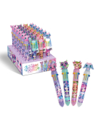 Kugelschreiber mit 10 Farben, assortiert