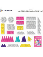 Glitzer Einhorn Packung, 56-teilig