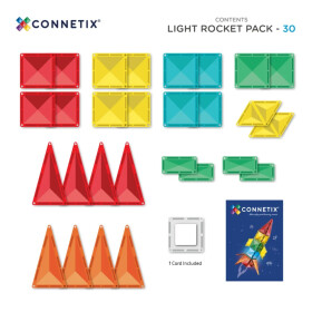 Leucht Raketen Pack, 30-teilig