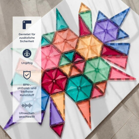 Pastell Geometrie Packung, 40-teilig