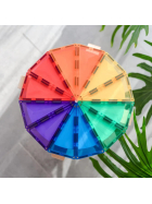 Regenbogen Geometrie Packung, 30-teilig