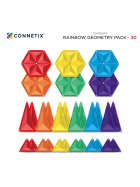 Regenbogen Geometrie Packung, 30-teilig