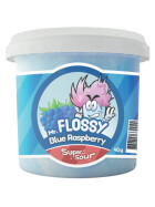 Mr. Flossy Zuckerwatte Sour blaue Himbeere, 40g