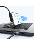 USB-A - USB-C, 100W, 7A inkl. Halter-Funktion, 1 m