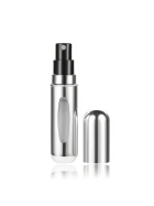 Mini Parf&uuml;mzerst&auml;uber Flasche, 8 ml, silber