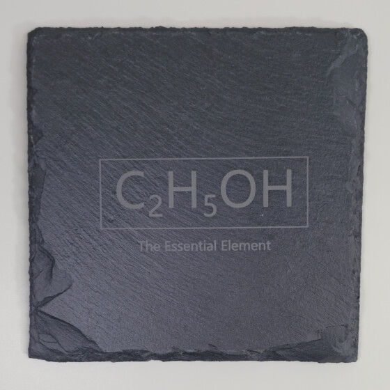 Flaschen Untersetzer, Edition C2H5OH, The Essential Element