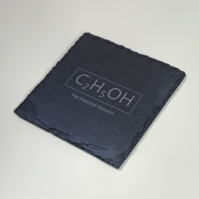 Flaschen Untersetzer, Edition C2H5OH, The Essential Element