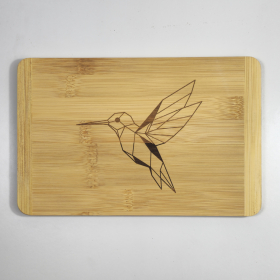 Fr&uuml;hst&uuml;cksbrettchen mit Gravur, Edition Kolibri