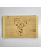 Fr&uuml;hst&uuml;cksbrettchen mit Gravur, Edition Steinbock