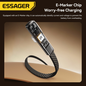 USB-C - USB-C, 240W, 5A, 480 Mbps, USB 2.0, 2 m