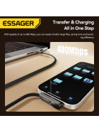 USB-A - USB-C, 240W, 5A, 480 Mbps, USB 2.0, 2 m