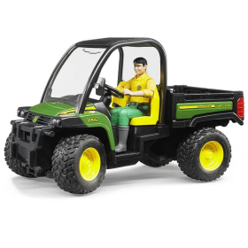 Bruder John Deere Gator 855D mit Fahrer