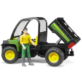 Bruder John Deere Gator 855D mit Fahrer