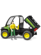 Bruder John Deere Gator XUV 855D mit Fahrer