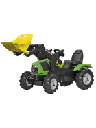 RollyToys Farmtrac Trettraktor Deutz-Fahr 5120 mit Frontlader & Luftreifen