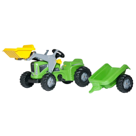 RollyToys Kiddy Futura mit Anhänger und Frontlader