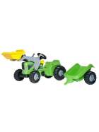 RollyToys Kiddy Futura mit Anhänger und Frontlader