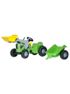 RollyToys Kiddy Futura mit Anhänger und Frontlader