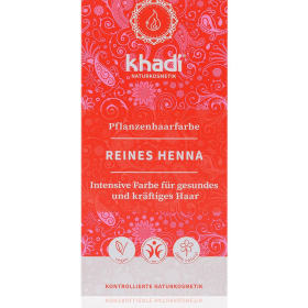 khadi Pflanzenhaarfarbe Reines Henna Rot, 100 g