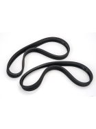 2 Laufreifen 315 x 25 mm, schwarz