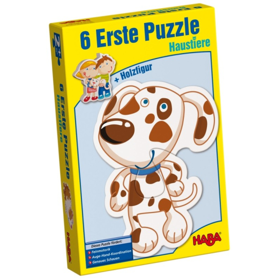 HABA Erste Puzzle - Haustiere