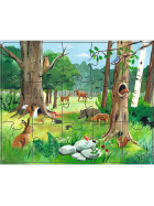 Puzzle Tiere, 18 Teile
