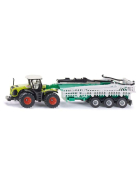 Siku Claas Xerion mit Fasswagen