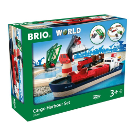 BRIO Cargo Harbour Set