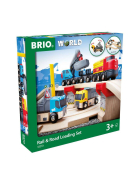 BRIO Rail & Road Loading Set