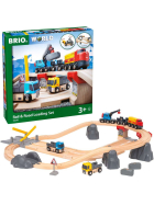 BRIO Rail & Road Loading Set