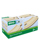 BRIO Short Curved Tracks