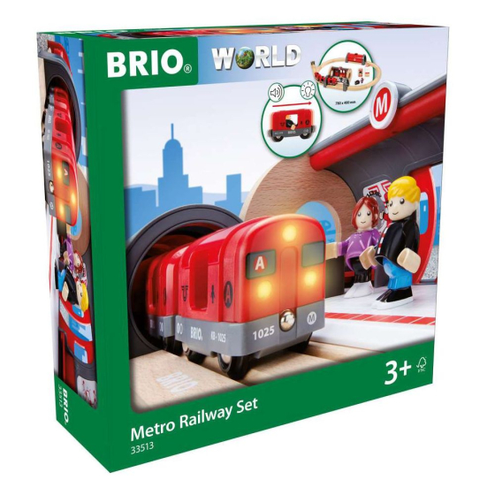 BRIO Metro Railway Set