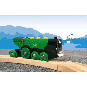 BRIO Big Green Action Locomotive