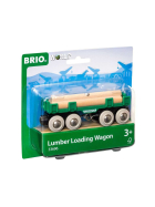 BRIO Lumber Loading Wagon