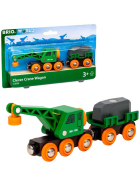 BRIO Clever Crane Wagon