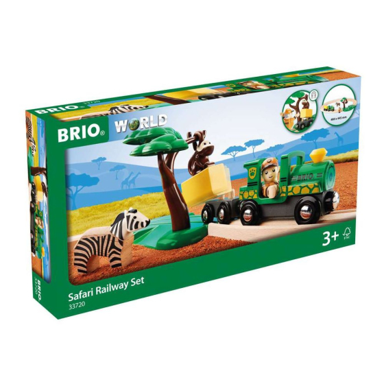 BRIO Safari Railway Set