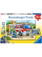 Ravensburger Polizei und Feuerwehr