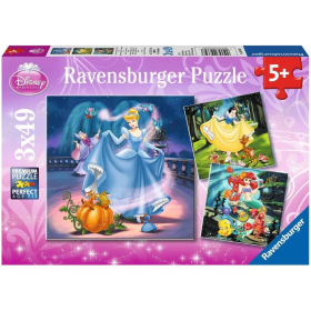 Ravensburger Schneewittchen, Aschenputtel, Arielle