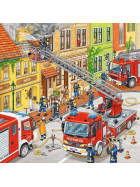 Puzzle Feuerwehreinsatz, 3 x 49 Teile