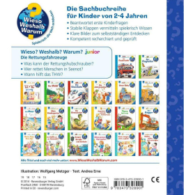 Ravensburger Wieso? Weshalb? Warum? junior, Band 23: Die Rettungsfahrzeuge