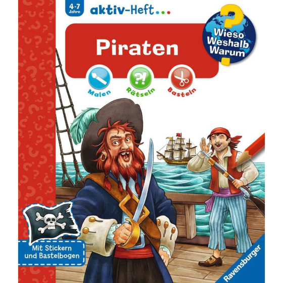 Ravensburger Wieso? Weshalb? Warum? aktiv-Heft: Piraten