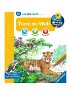 Ravensburger Wieso? Weshalb? Warum? aktiv-Heft: Tiere der Welt