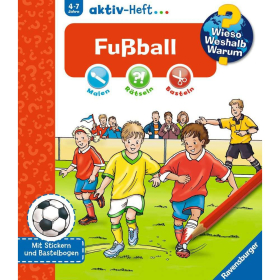 Ravensburger Wieso? Weshalb? Warum? aktiv-Heft: Fussball