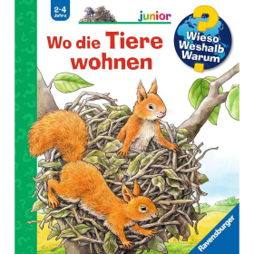 Ravensburger Wieso? Weshalb? Warum? junior, Band 46: Wo die Tiere wohnen