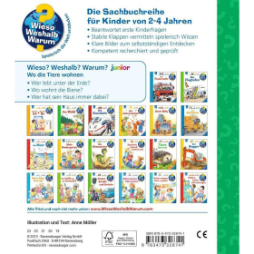 Ravensburger Wieso? Weshalb? Warum? junior, Band 46: Wo die Tiere wohnen