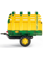 RollyToys Hay Wagon, gr&uuml;n/gelb