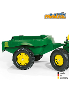 RollyToys Minitrac John Deere mit Anhänger