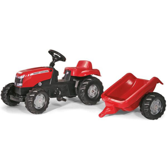 RollyToys Kid Massey Ferguson mit Anhänger