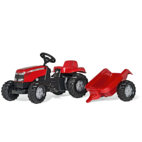 RollyToys Kid Massey Ferguson mit Anhänger