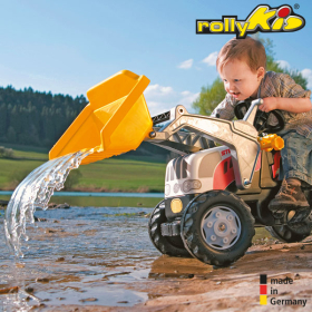 RollyToys Kid Steyr CVT 6190 mit Anhänger